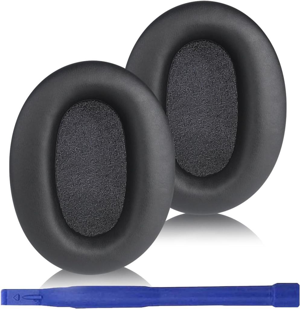 Replacement Ear Pads Ear Cushions for Sony Headphones Ear Cushions with Soft Protein Leather Ear Comfort Memory Foam White WH-CH710N WH-CH700N