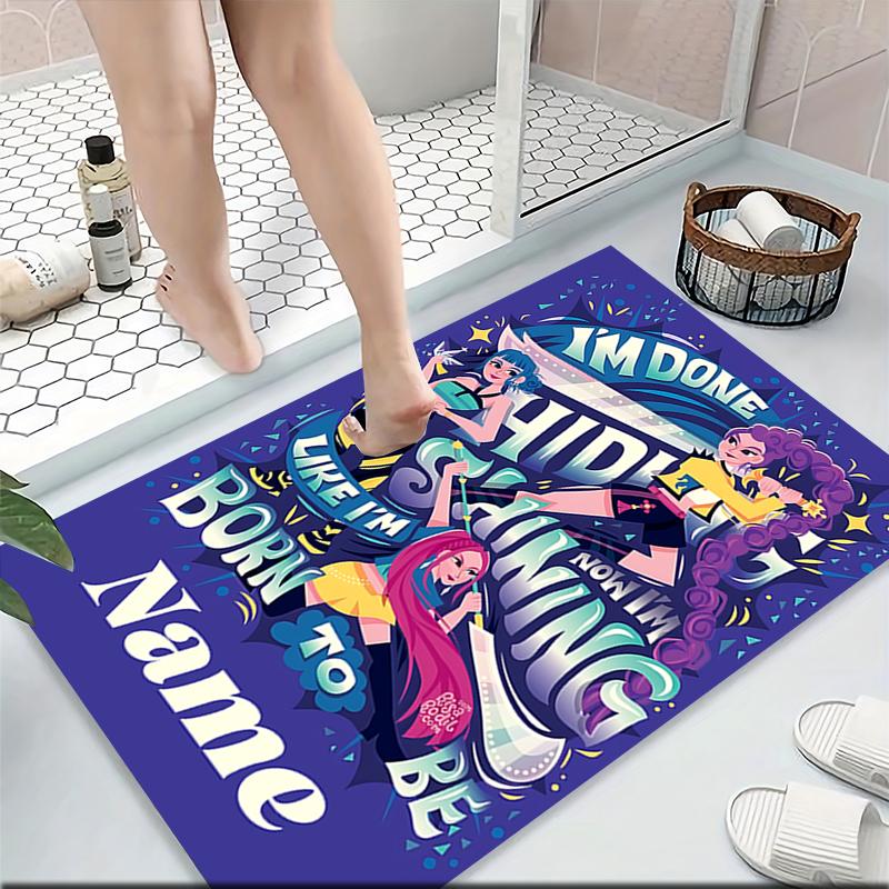 Custom Name Pororo Friends Adventure Carpet Rug Customizable Soft Washable Anti-Slip Home Living Room Sofa Mats Personalized Rug. 0909165