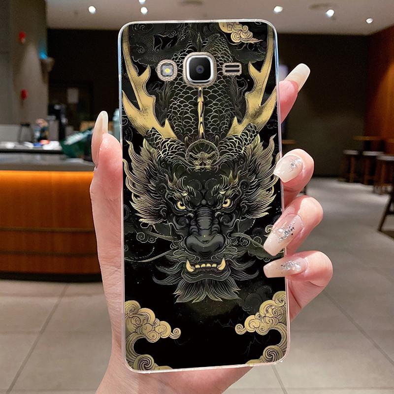 Casing For Samsung Galaxy J2 Prime / J2 Ace / Grand Prime SM-G530 G531H G532F G532G Cute Cool Boys Girls Transparent Phone Case