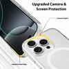 Camera Control Button Integrated MagSafe Clear Phone Case