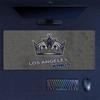 LA Kings Art Mouse Pad, Large Gaming Desk Mat, Non-slip XXL Mousepad for Laptop & Tablet, Mini PC Playmat with Stitched Edges