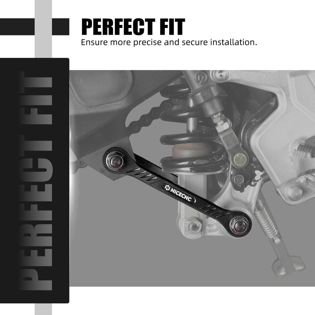 NICECNC For Yamaha Tenere 700 2019-2024 1.5IN/38MM Lowering Link & Lower Shock Bolt XTZ700 T700 XTZ 700 2023 2022 Motorcycle