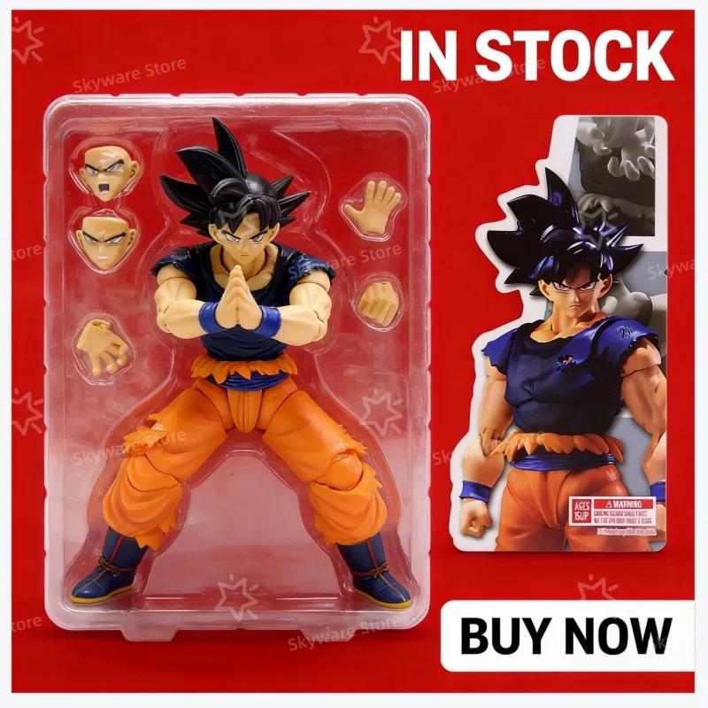 IN STOCK HOT New Dragon Ball Super Son Goku Action Figure Migatte No Goku Kizashi Movable Joint Collectible Model Doll Gift