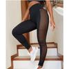 Модные сексуальные брюки для йоги с боковыми вырезами, женские обтягивающие спортивные леггинсы для бега, пуш-ап, женские леггинсы для йоги с высокой талией, облегающие женские йога-беги 24422