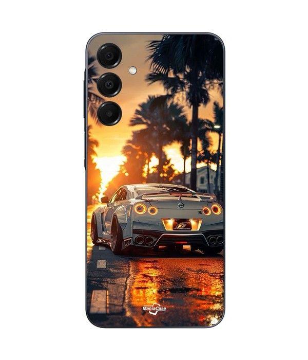 Coque - Maniacase - Samsung Galaxy A16 GTR R35 - Silicone - Souple - Couché de soleil