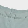 FILA ORIGINALE Casual Loose Fit Fleece Lined Antibacterial Wide Leg Knitted Sweatpants Women's Chaos Gray Green F51W449602F-GN
