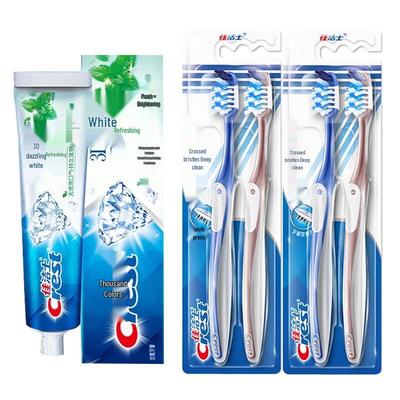 Набор: Зубная паста Crest 3D White Arctic Fresh и Зубная щетка Oral-B