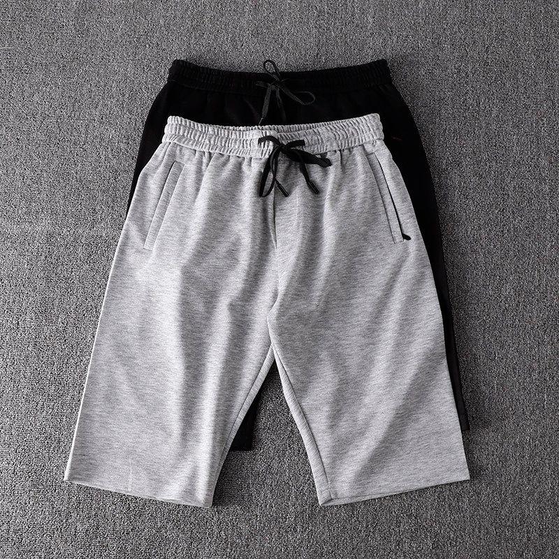 Great Products from Domestic Factories! Summer Drawstring Men's Ice Silk Casual Shorts, Export Surplus, Trendy Summer Men's Fashion