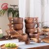 Кофейная кружка своими руками из грецкого ореха и акации с ручкой