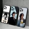 SMB 12to12 Чехол для телефона Singer S-Sombr-r Для iPhone17,16,15,14,13,12 Plus,Max Мягкий Силиконовый Черный Чехол