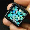 Высочайшее качество, натуральный 20 штук в упаковке, эфиопский Welo Fire Opal Gemstone Lot, потрясающее качество, опал, кабошон