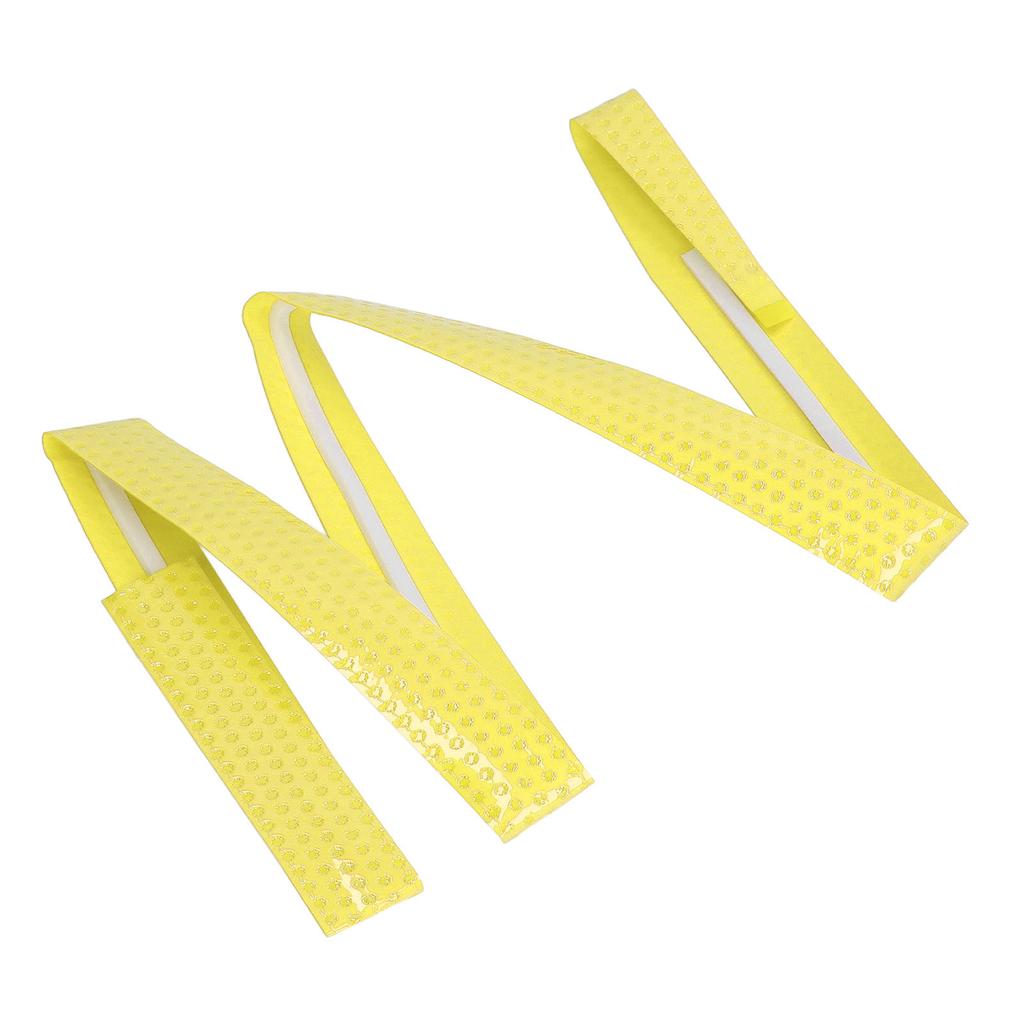 PU Tennis Racket Overgrip Comfortable Hand Feeling Non Slip Badminton Grip Tape for Outdoor Exercise Yellow