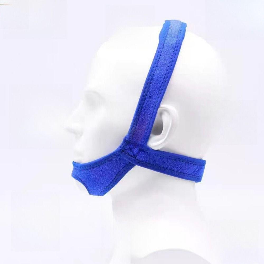 Chin Apnea Stop Snoring Strap Adjustable Sleep Close Mouth Belt  Prevent Jaw Dislocation