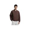 Puma Solid Color Zipper Pilot Baseball Collar Long Sleeve Jacket Men Jackets Brown 685352-65
