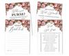 Inkdotpot Bridal Shower Game Set Of 4(50 Sheets Each) W   Miss To Mrs Gold Banner Floral Fun Bachelorette Party Game Set