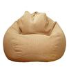 Bean Bag Cover No Filler Removable Bean Bag Chair Cover Washable Solid Color Sofa Cover for Bedroom Living Room Beanbag Chair