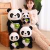 Big Cute Panda Plush Toy Realistic Design Souvenir Fiber Cotton Stuffed Gift