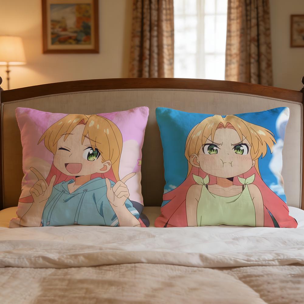 Character Ruri Rocks Cushion Cover 1Pcs Decorative Covers Soft Cushion Case For Sofa Couch Decor 40X40 45X45 Pillowcases