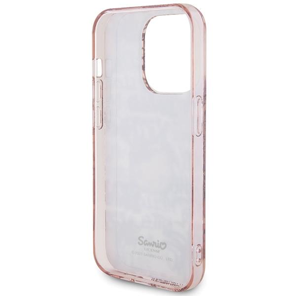 Etui do iPhone 15 Pro Hello Kitty Graffiti Różowe