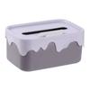Rectangular Tissue Box Holder with Lid Large Capacity Universal Fit Tissue Container