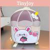 Rabbit Childrens Backpack Cartoon Bag Zipper Style Adjustable Strap Shoulder