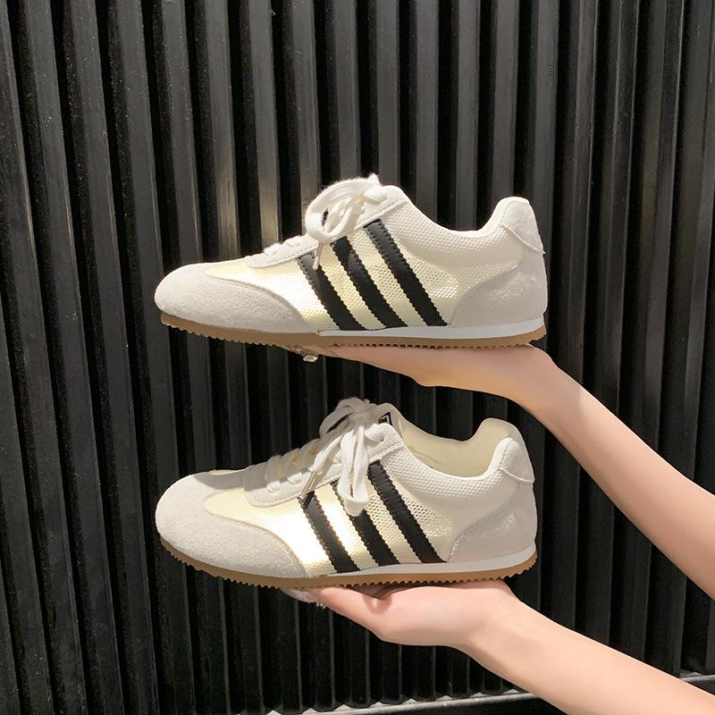 Mesh Forrest Gump Shoes Women's 2025 Summer New Fashion Casual Versatile Soft Sole Breathable Retro Low Top Forrest Gump Shoes