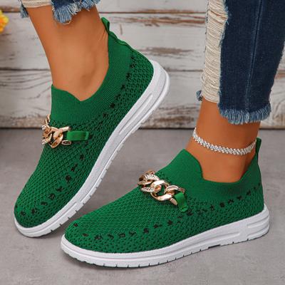 Кроссовки на плоской подошве женские модные сетчатые дышащие неглубокие мокасины женские 2024 осенние нескользящие повседневные кроссовки женские вулканизированные туфли
