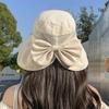 2025 Новое поступление K-стиль Мода На все случаи жизни Солнцезащитная шляпа Женская Защита от УФ лучей Маска для лица Солнцезащитная шляпа Шляпа-ведро с большими полями