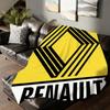 Модный принт R RenaultS Плед для дивана, офиса, кровати, самолета, путешествий, сна, чтения, отдыха, кемпинга. Мягкий и теплый