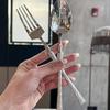 Tree Pattern Stainless Steel Knife, Fork And Spoon Western Tableware Fork And Spoon Suitable For Els And Western Restaurants