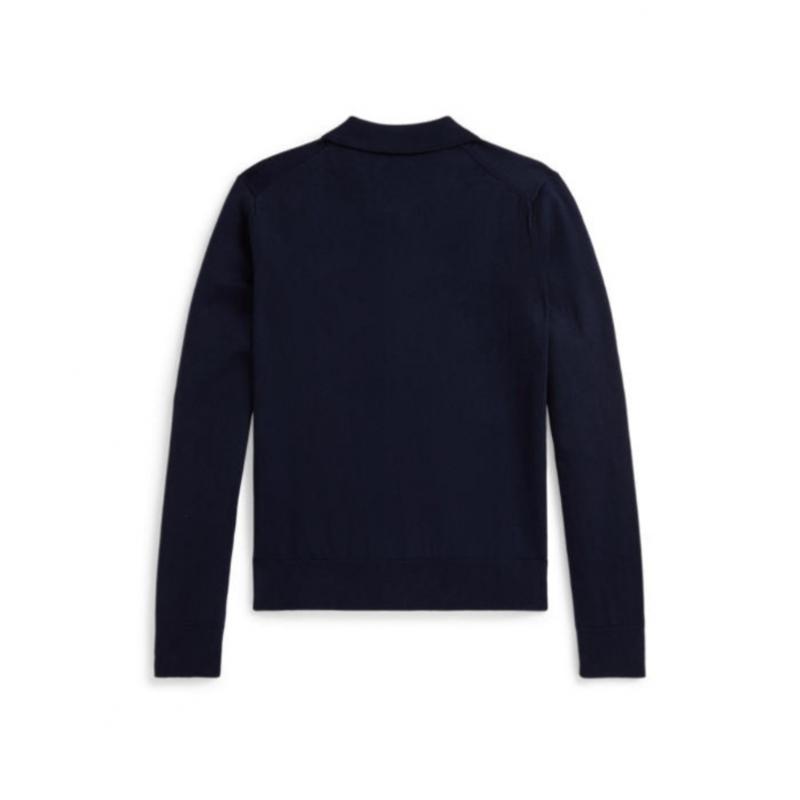 Polo Ralph Lauren Женский кардиган с воротником-поло и пуговицами  wmpoSwendw20522400
