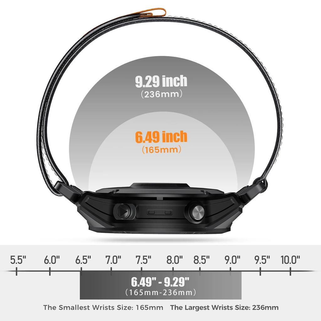 Нейлоновый быстросъемный ремешок 22 мм 26 мм для Garmin Fenix ​​7X 7 Pro Fenix ​​6X 6 5X 5Plus Tactix 7 Forerunner 965 955 Enduro 2 Loop Band