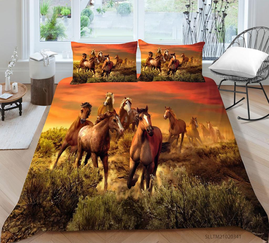 3D Animal Pattern Bedding Products Animal Series Bedding Products Quilt and Pillow Cases Bedding Set AU/EU/US Full Size Home Decoration