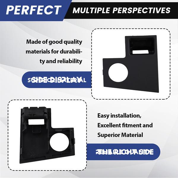 Черная ABS Накладка на Панель Переключателей Бардачка Автомобиля 825276