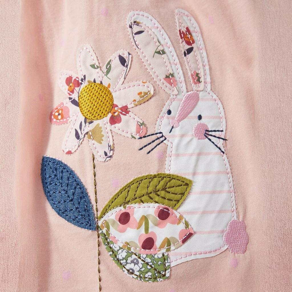 Повседневное платье с мультяшным принтом для девочек - Милое платье принцессы для детей