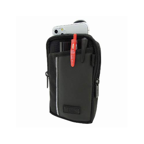 Adventure Club Workers Label Accessory Case with Belt Clip, W95xH160xD25(40)mm, CL-32 (Backordered)