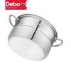 Debo 26cm Double-Layer Stainless Steel Steamer Pot
