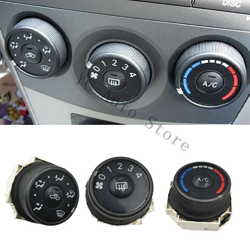 Для Toyota Corolla 2007-2013 Автомобильная панель кондиционера A/C Ручка Переключатель Скорость вентилятора Переключатель управления обогревом Аксессуары