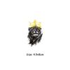 Color Lions Iron On Patch Man Woman Hoodies Heat Press Appliqued Clothes Stickers Diy Parches Ropa T-Shirt Diy Craft Supplies