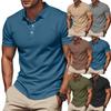 Men's Casual Top British Style Summer T-Shirt Slim-Fit Gentleman's Polo Shirt Short-Sleeved Polo Shirt