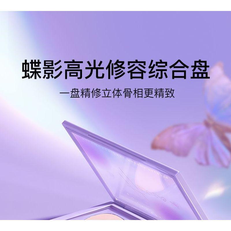 HEXZE - Butterfly 8 Colors Eyeshadow Palette - Sunshine