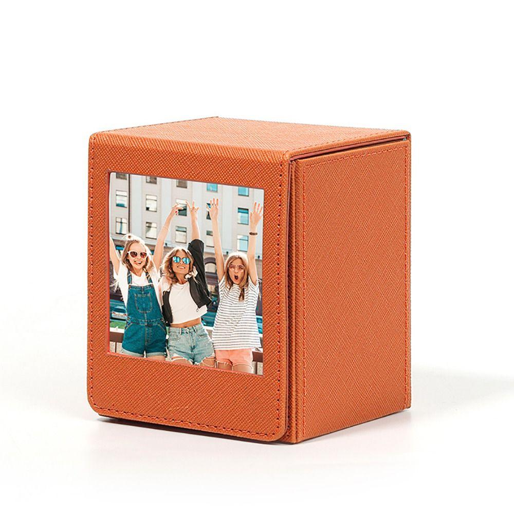 Large Capacity Photograph Case Instant Camera Card Holder for Polaroid/Fujifilm Instax SQ