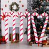 Inflatable Christmas Candy Cane Stick Balloons Outdoor Candy Canes Decor for Xmas Decoration Supplies