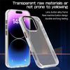 Роскошный высококачественный прозрачный акриловый чехол для iPhone 15 Pro Max 14 Plus 13 12 Pro 11, универсальный защитный чехол при падении
