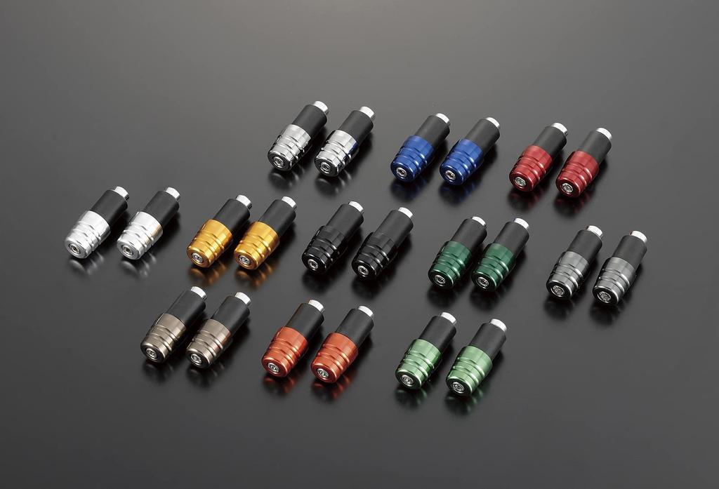 POSH FAITH Мотоциклетные принадлежности Торцевые грузики руля Универсальные Тонкие торцевые грузики (Внешний диаметр 22мм) Совместим с внутренним диаметром руля 14-19 мм Де