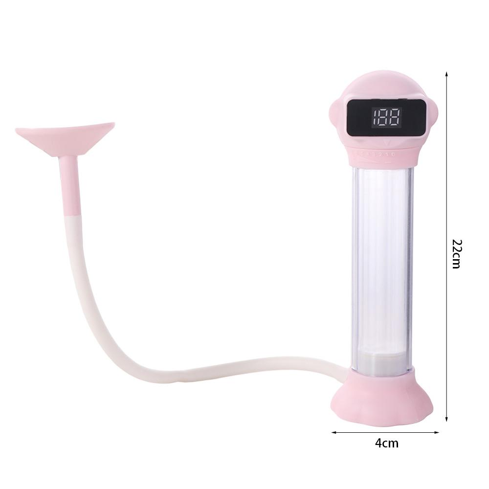 Adjustable Resistance Counted Breathing Dumbbell Lung Capacity Expander  Breathing Training Device