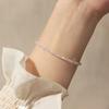 Ultra-Thin Austrian Crystal Bracelet Women Handmade Minimalist Stackable Jewelry Elegant Daily Wear Accessory