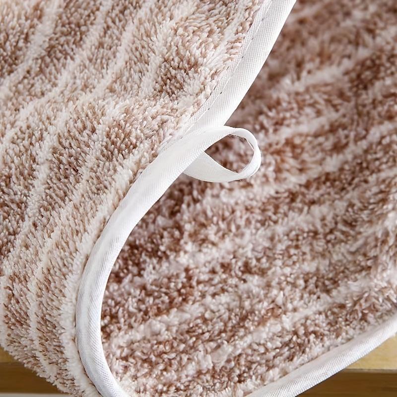 Очень большие банные полотенца 105x200см - Супервпитывающая быстросохнущая микрофибра с современным полосатым дизайном для спа, спортзала, ванной комнаты, пляжа и путешествий