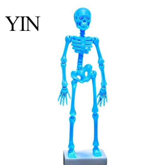 Interactive Fish Tank Decoration Dancing Skeleton Aquarium Bubbler, Action Ornament, Glow in The Dark Unique Underwater Scenery Decor, Air-Driven