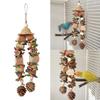 Small Animal Chew Toy for Bird Parrots Chewing Toy Wood Molar Chew Toy for Chewing Teeth Grinding Supplies